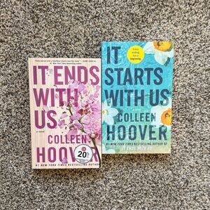 It Ends With Us and It Starts With Us - Colleen Hoover